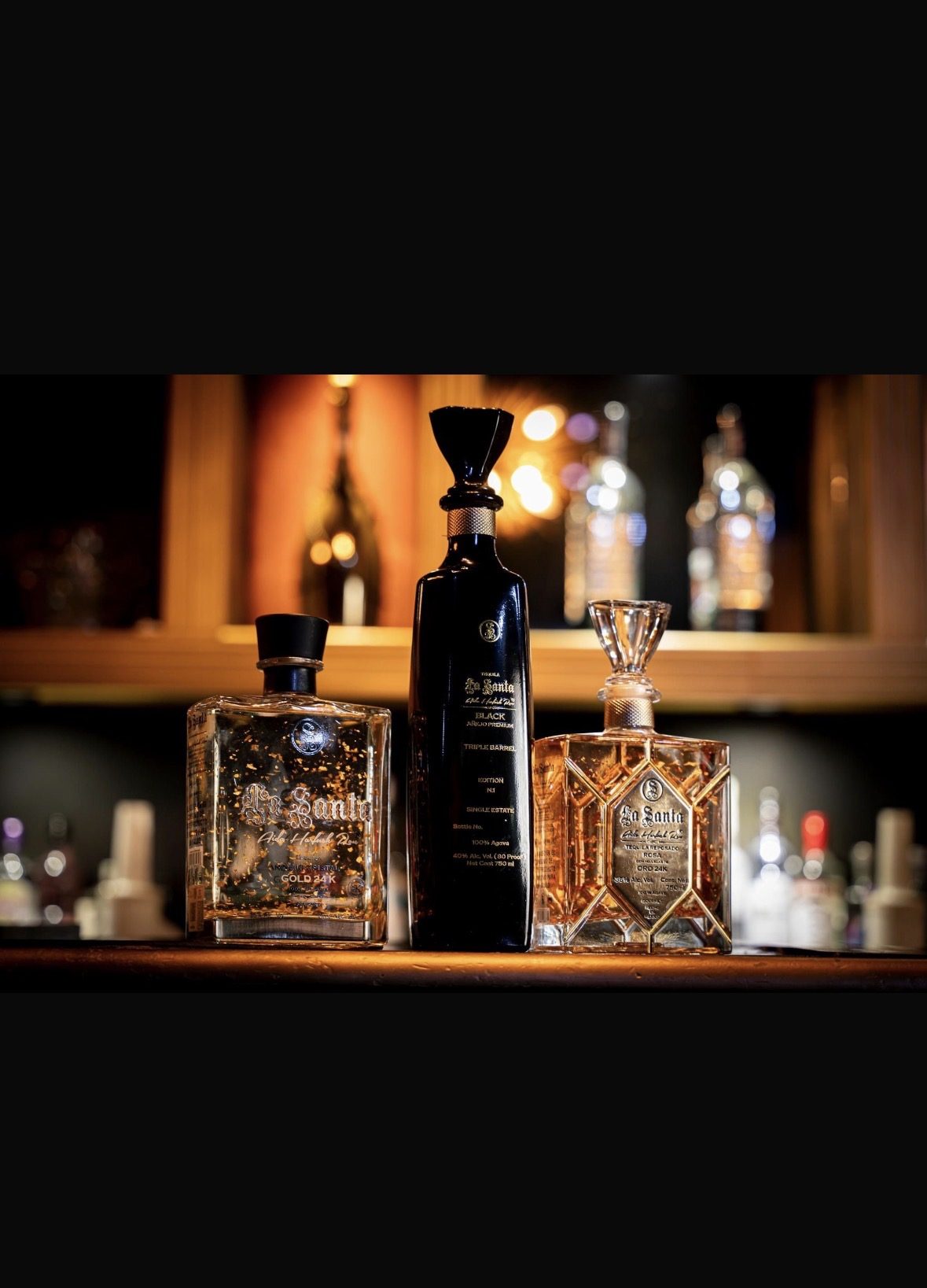 Premium tequila bottles — bulk wine and spirits sourcing by Vincaro